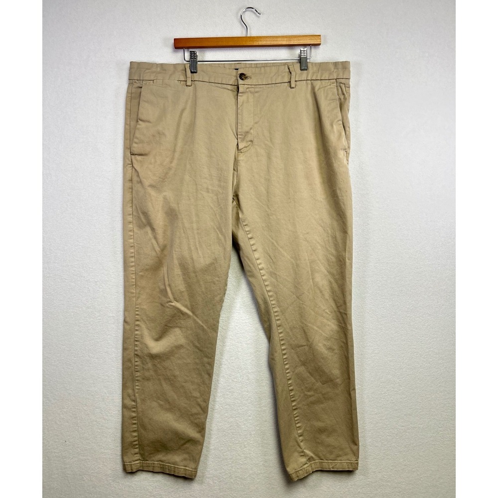 Banana Republic Mens Khaki Chinos Flat Front Pants Size 40x30
